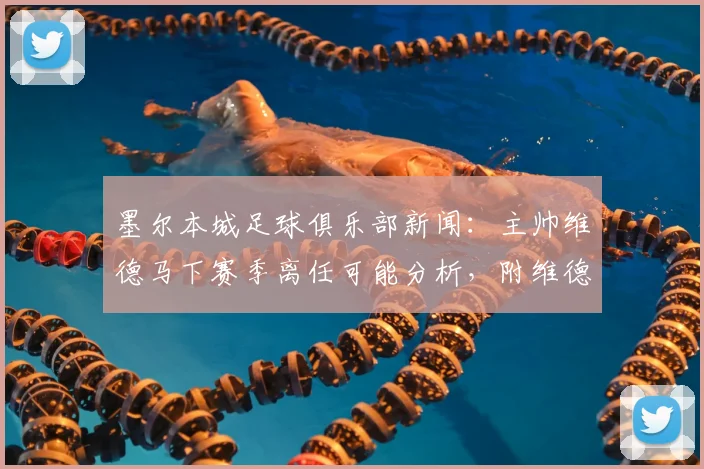 墨尔本城足球俱乐部新闻:主帅维德马下赛季离任可能分析,附维德马教练履历及墨尔本城未来主帅人选预测